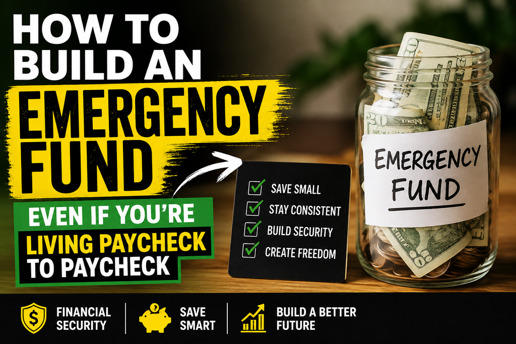 How to Build an Emergency Fund Even If You're Living Paycheck to Paycheck