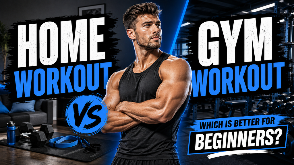 Home Workout vs. Gym Workout: Which Is Better for Beginners?