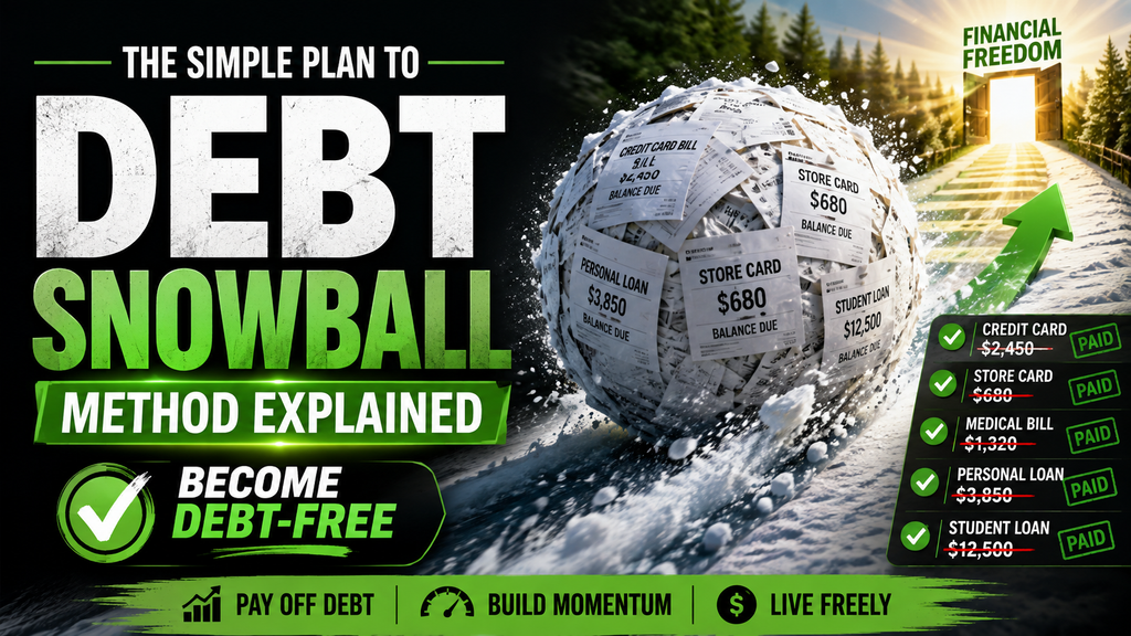 The Debt Snowball Method Explained: A Simple Plan to Become Debt-Free