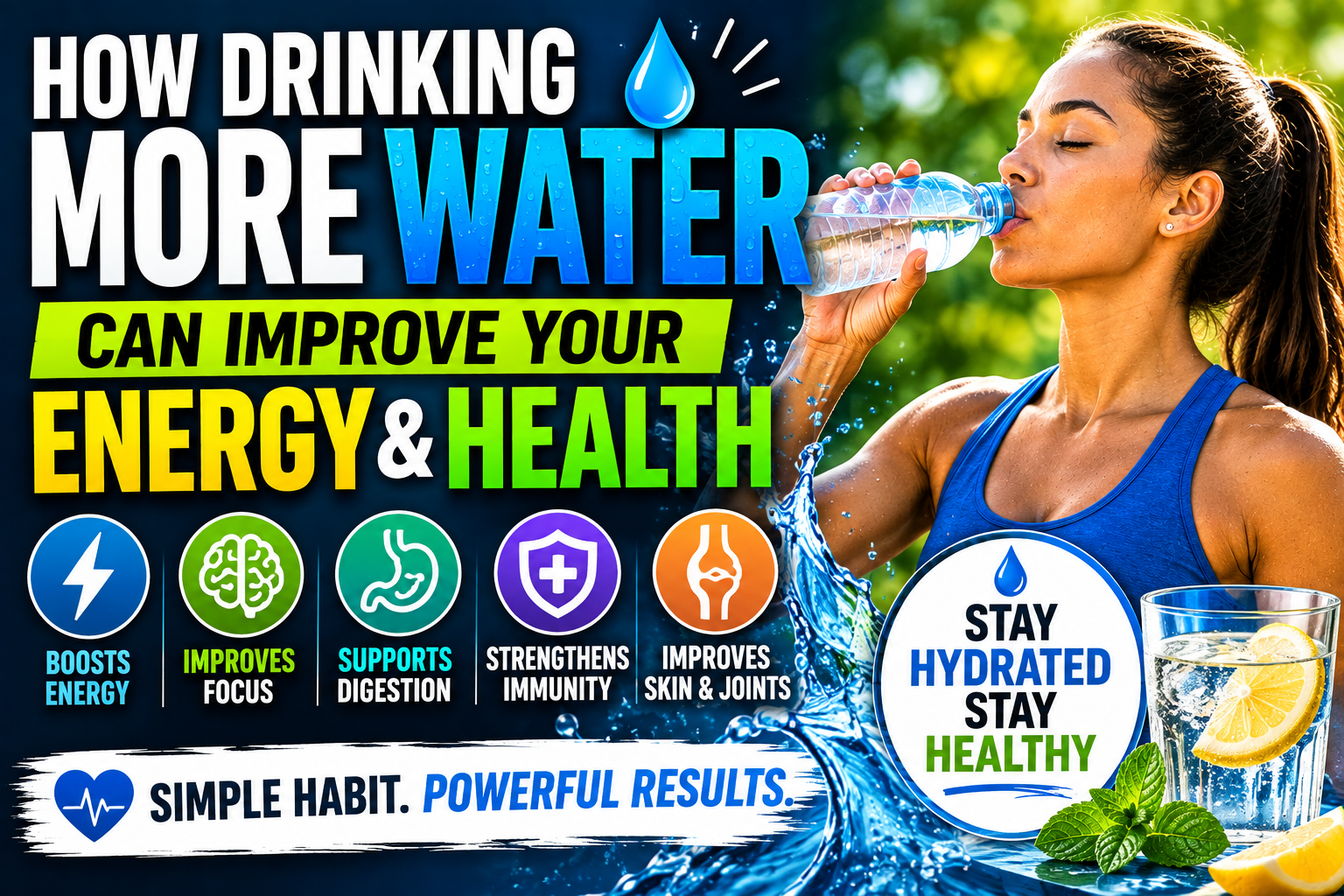 How Drinking More Water Can Improve Your Energy and Health