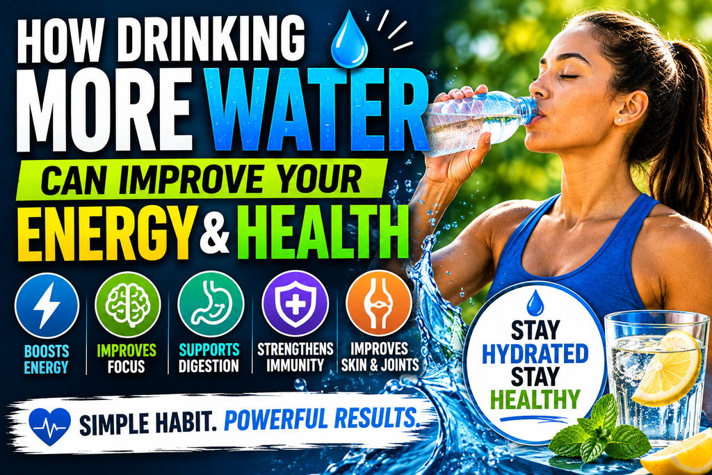 How Drinking More Water Can Improve Your Energy and Health