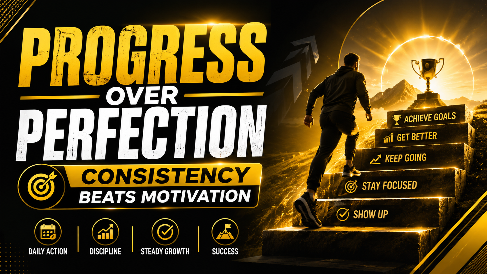 Progress Over Perfection: Why Consistency Beats Motivation Every Time